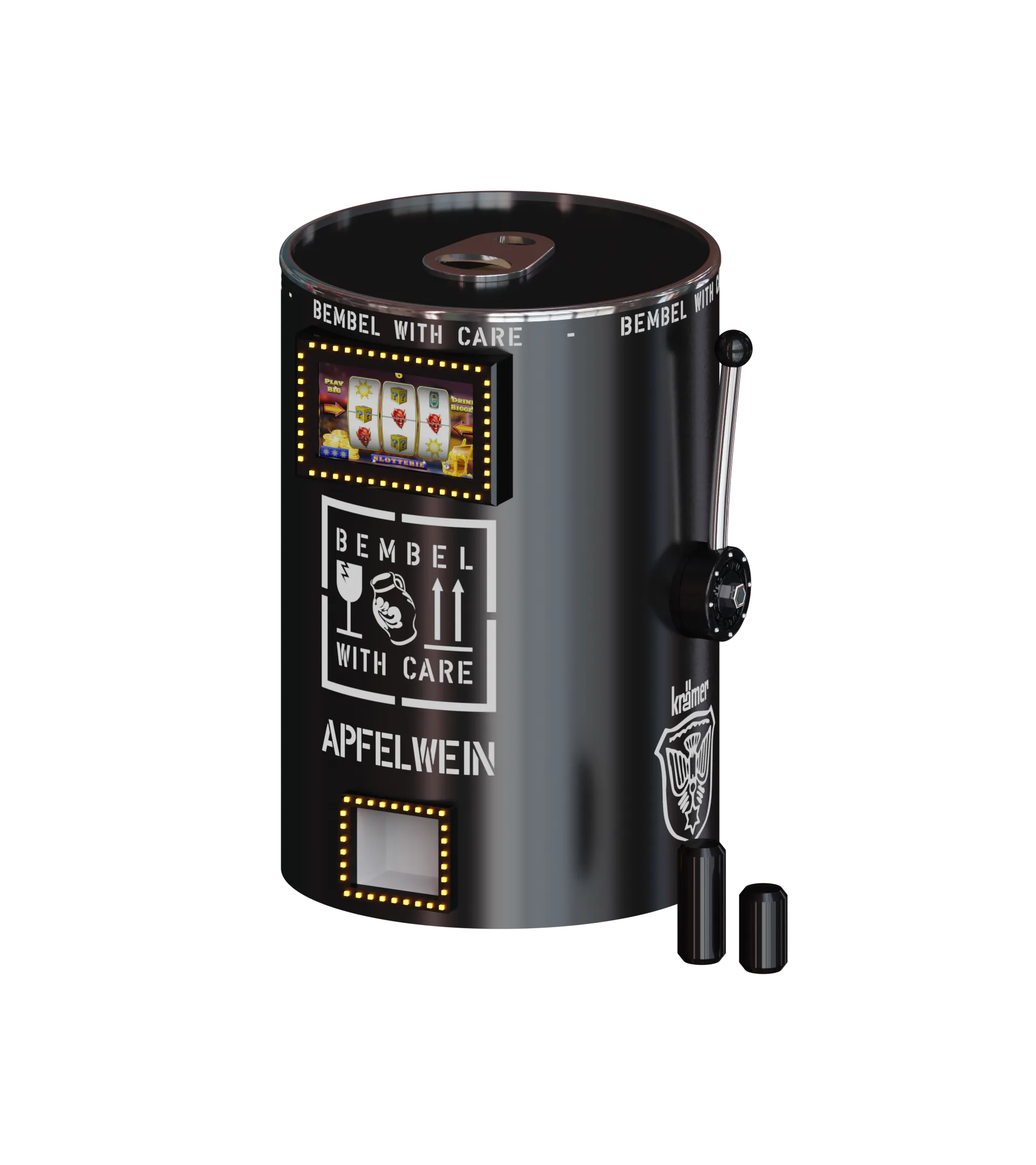 Front of the machine