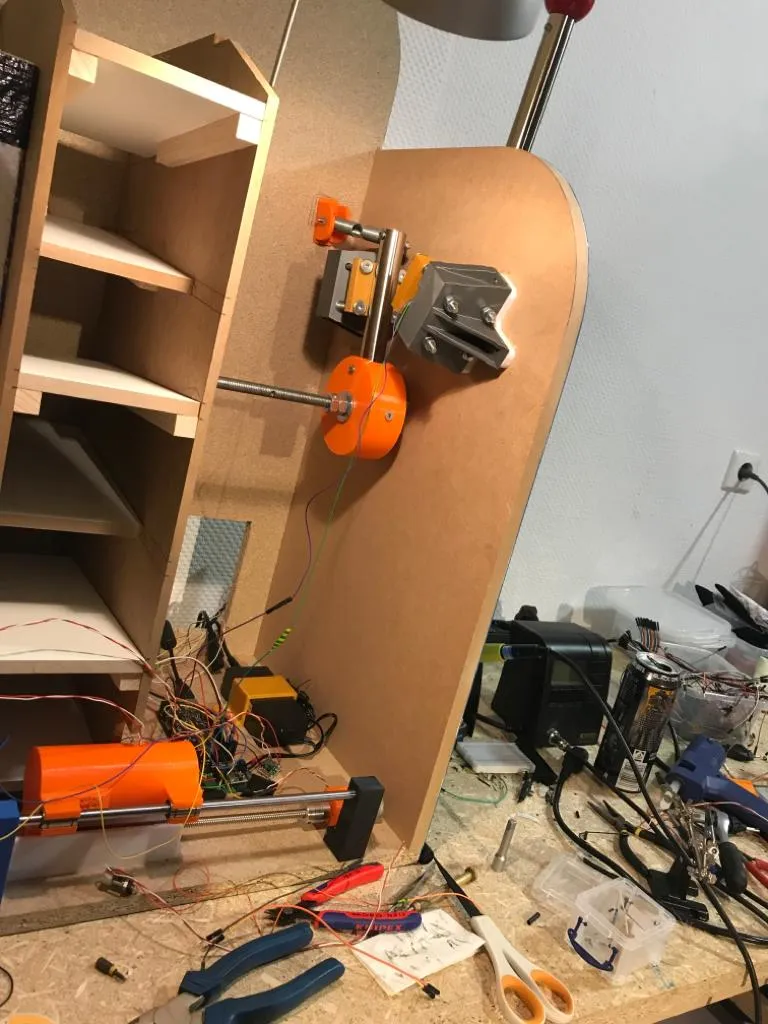 Testing arm mechanics under stress