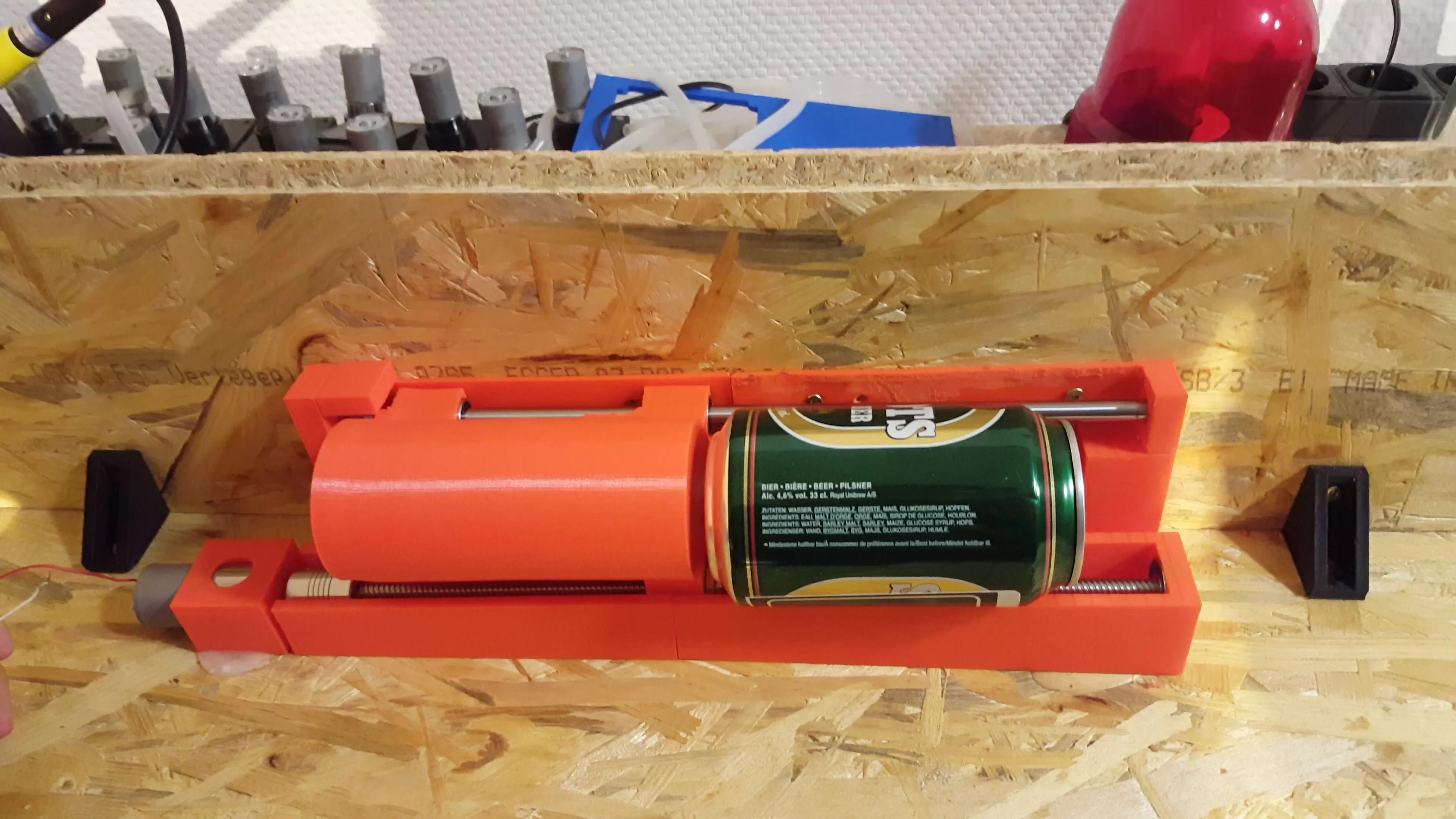 Initial prototype and internal layout sketches