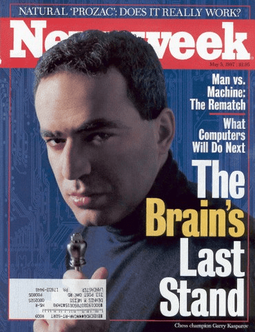 Kasparov vs Deep Blue - the pressure of competing against a machine